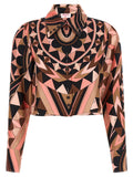 Multicolor Silk Blouse