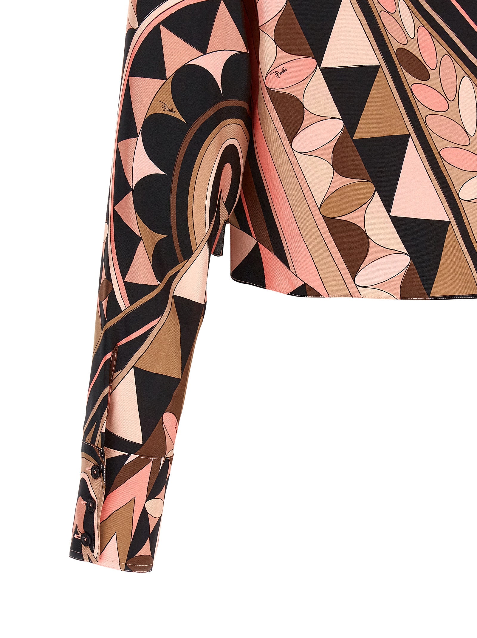 Multicolor Silk Blouse