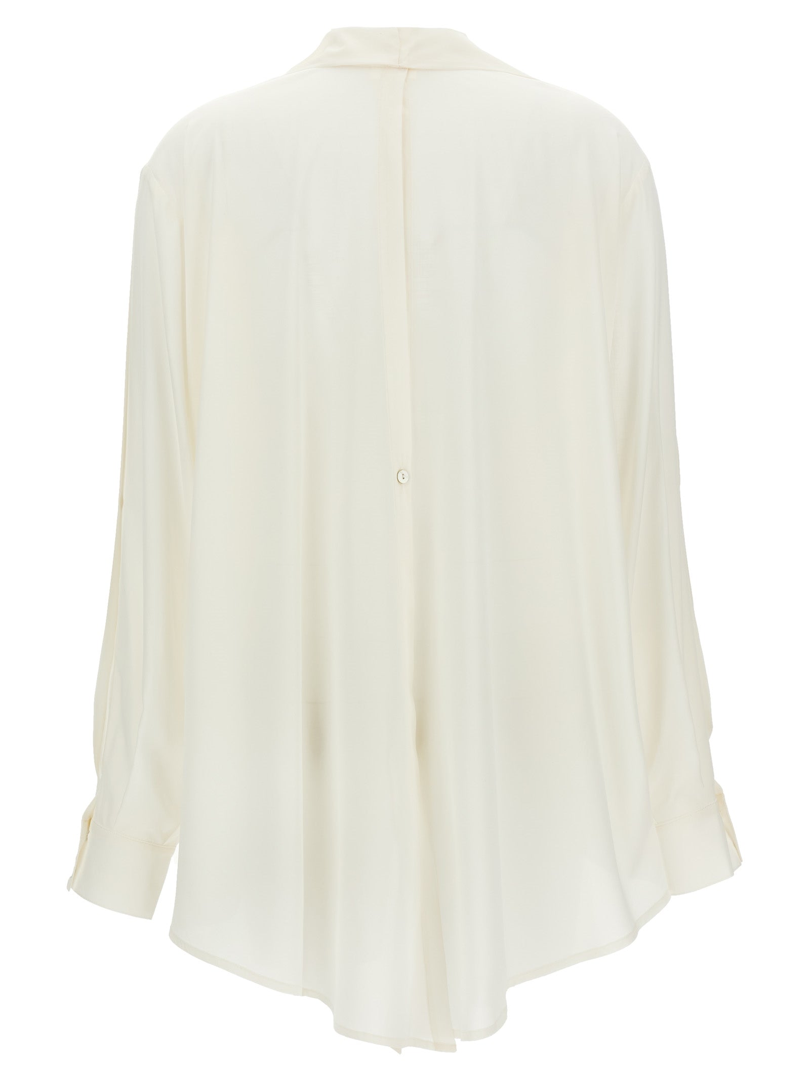 White Silk Blouse