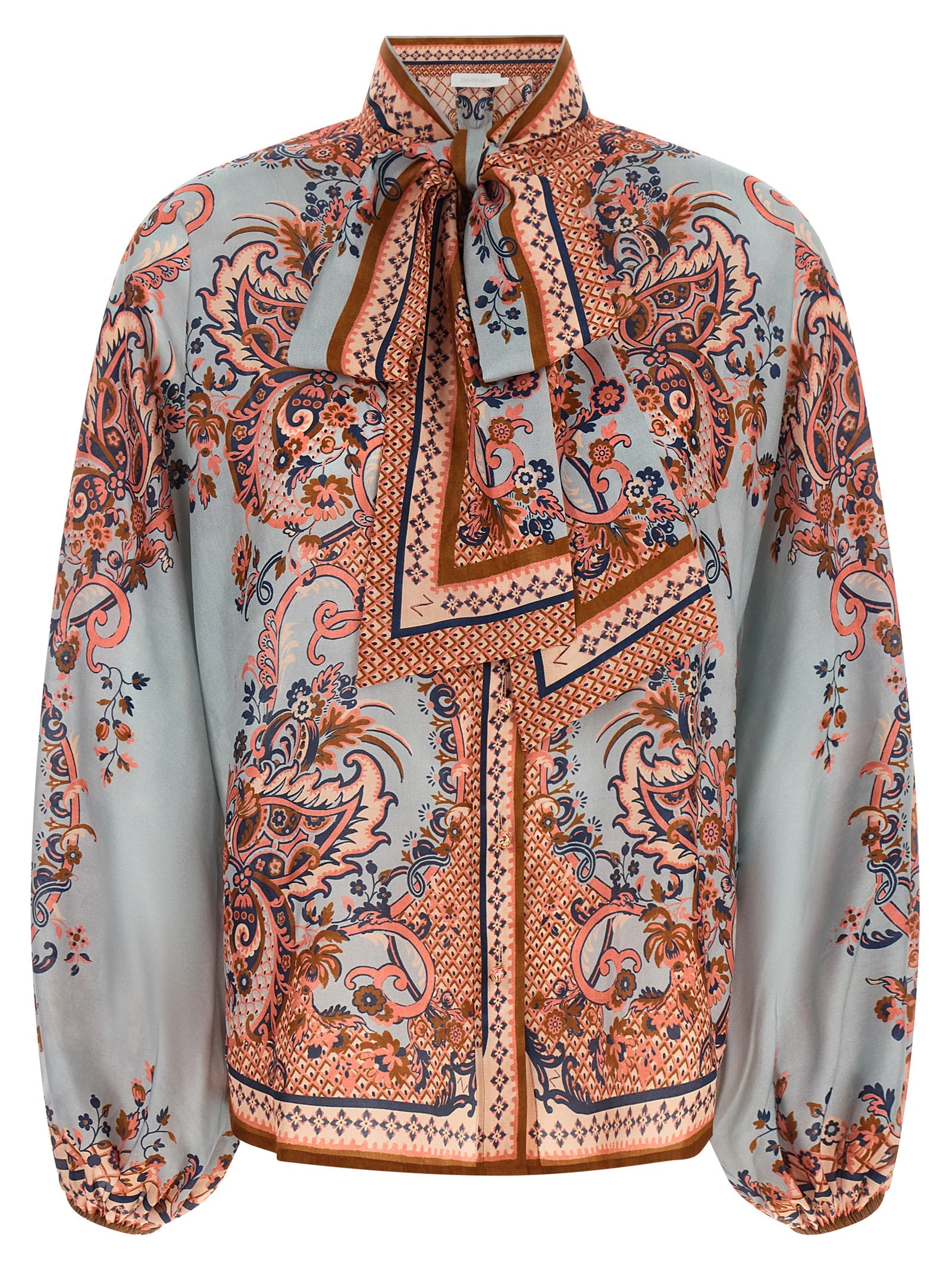 Multicolor Silk Blouse