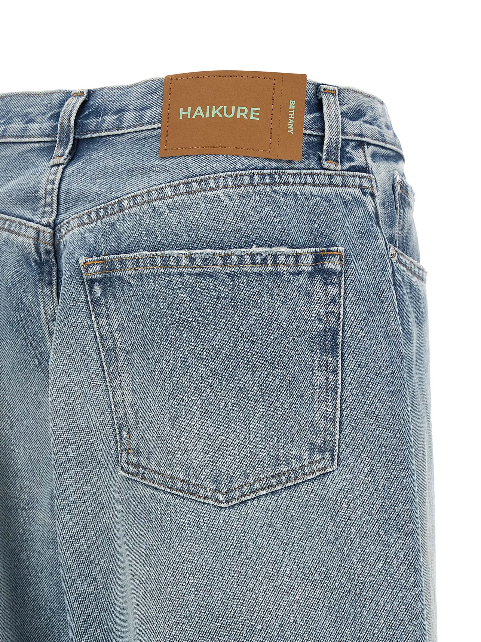 Blue Cotton Relaxed Fit Jeans