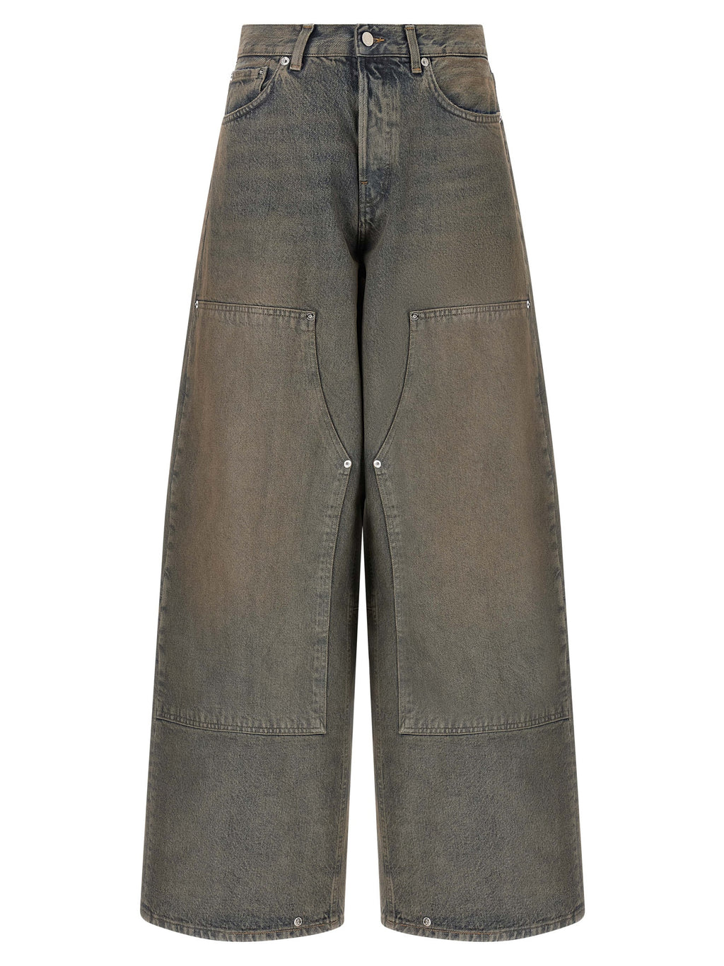Blue Cotton Relaxed Fit Jeans