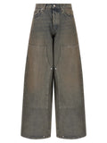 Blue Cotton Relaxed Fit Jeans