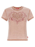 Multicolor Polyester T-Shirt