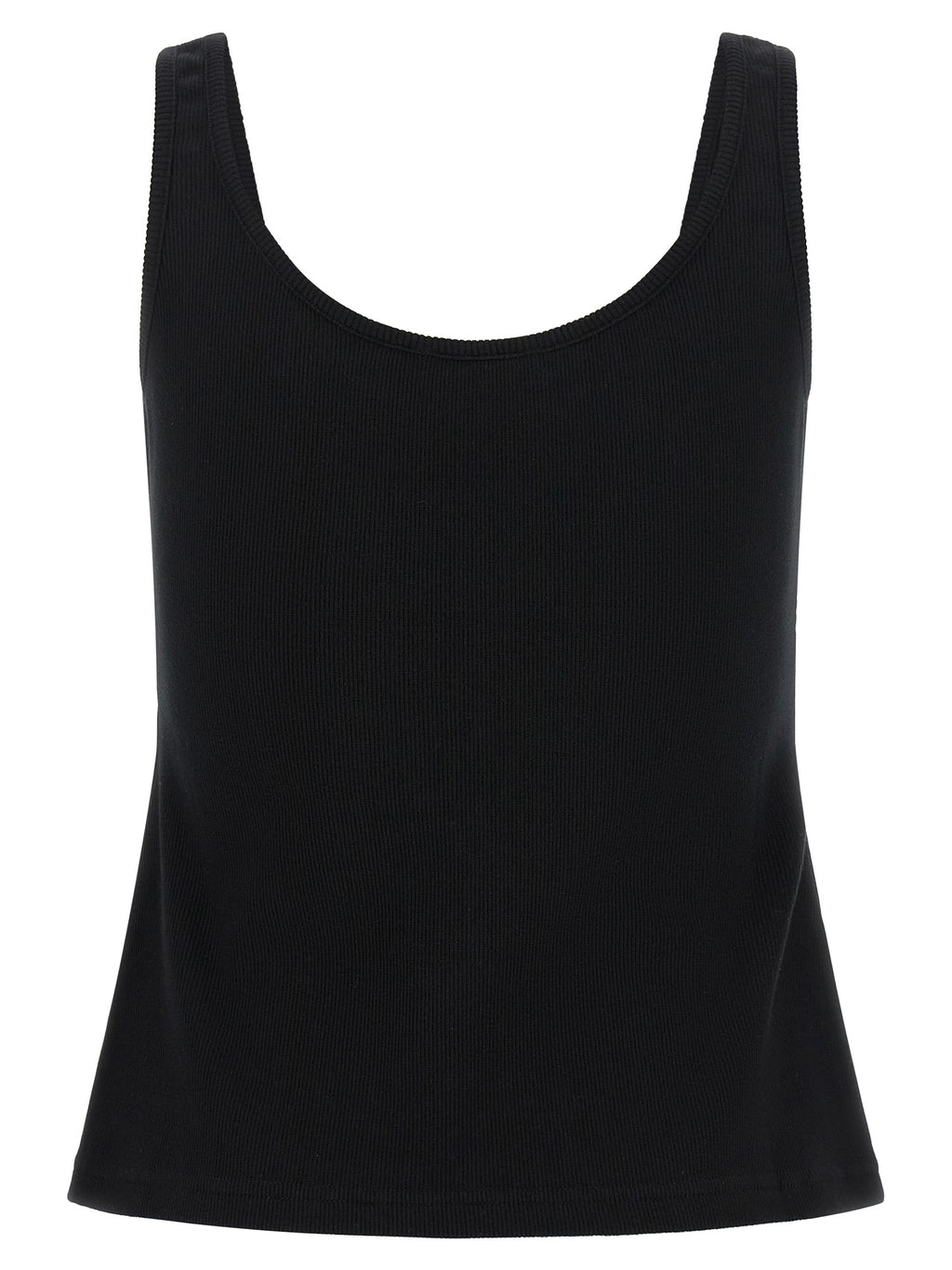 Black Cotton Tank Tops