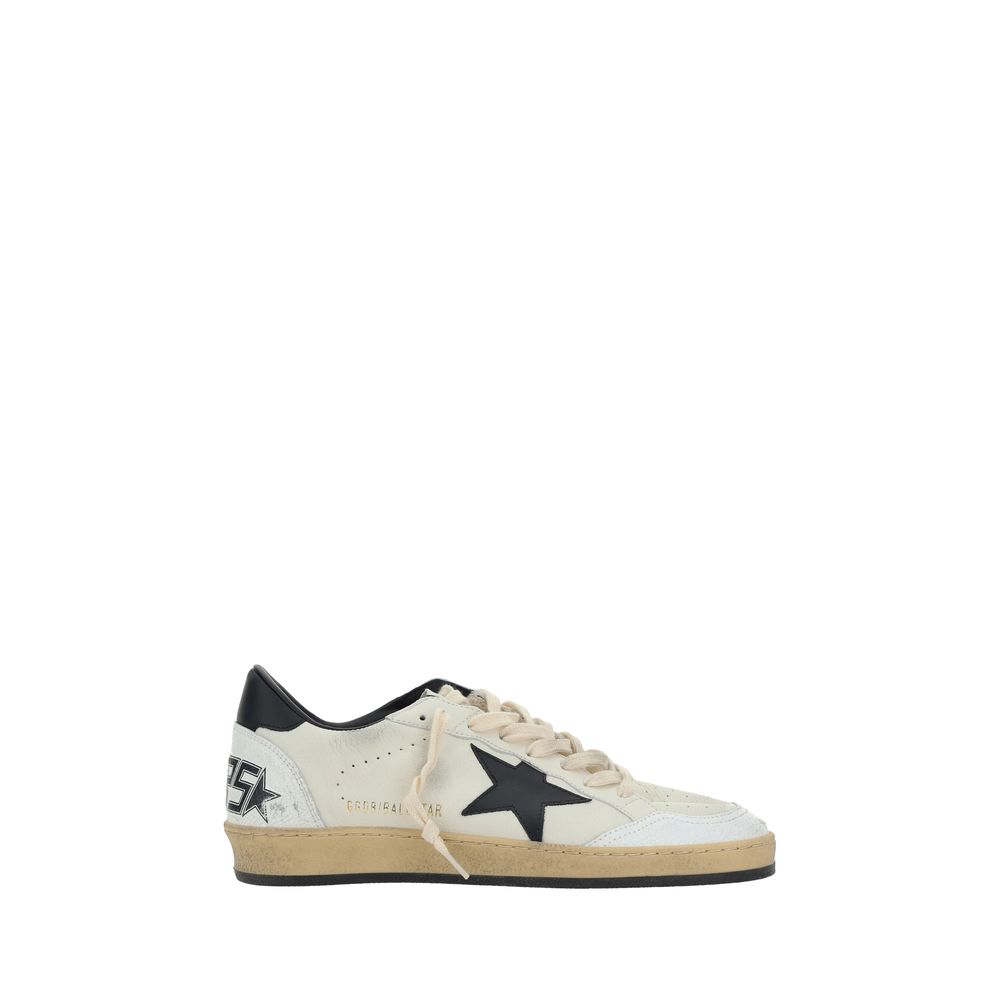 White Calf Leather Bos Taurus Low Top Sneakers