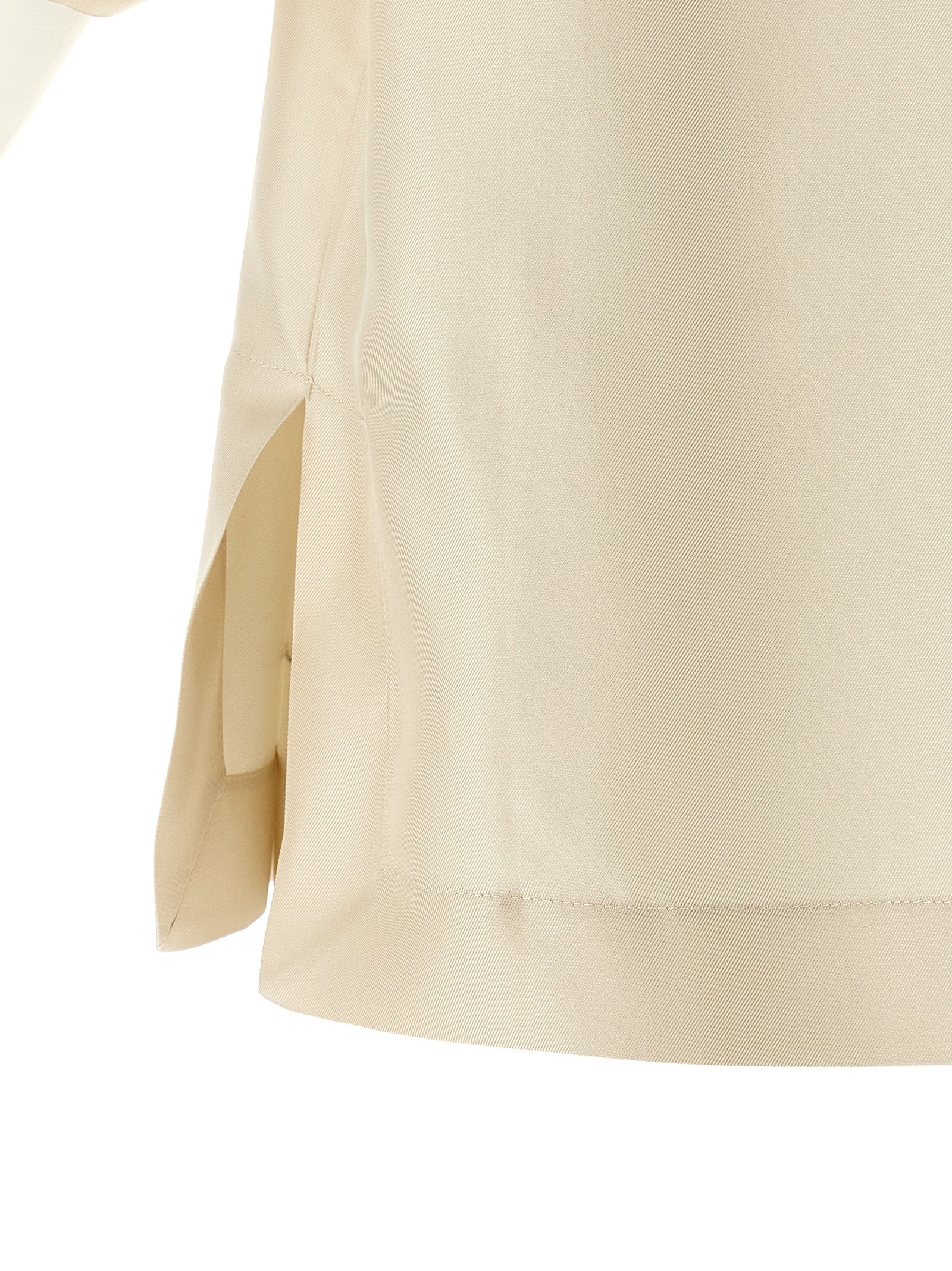 Beige Silk Blouse
