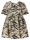 Multicolor Organic Cotton Short Dress