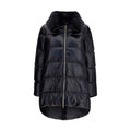 Black Goose Down Full-Length Jacket
