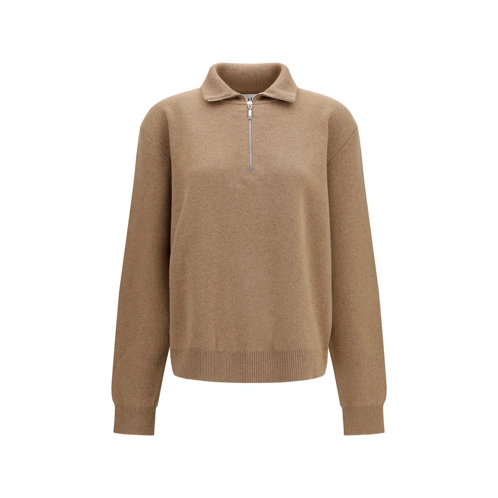 Beige Wool Oves Aries Polo Shirt