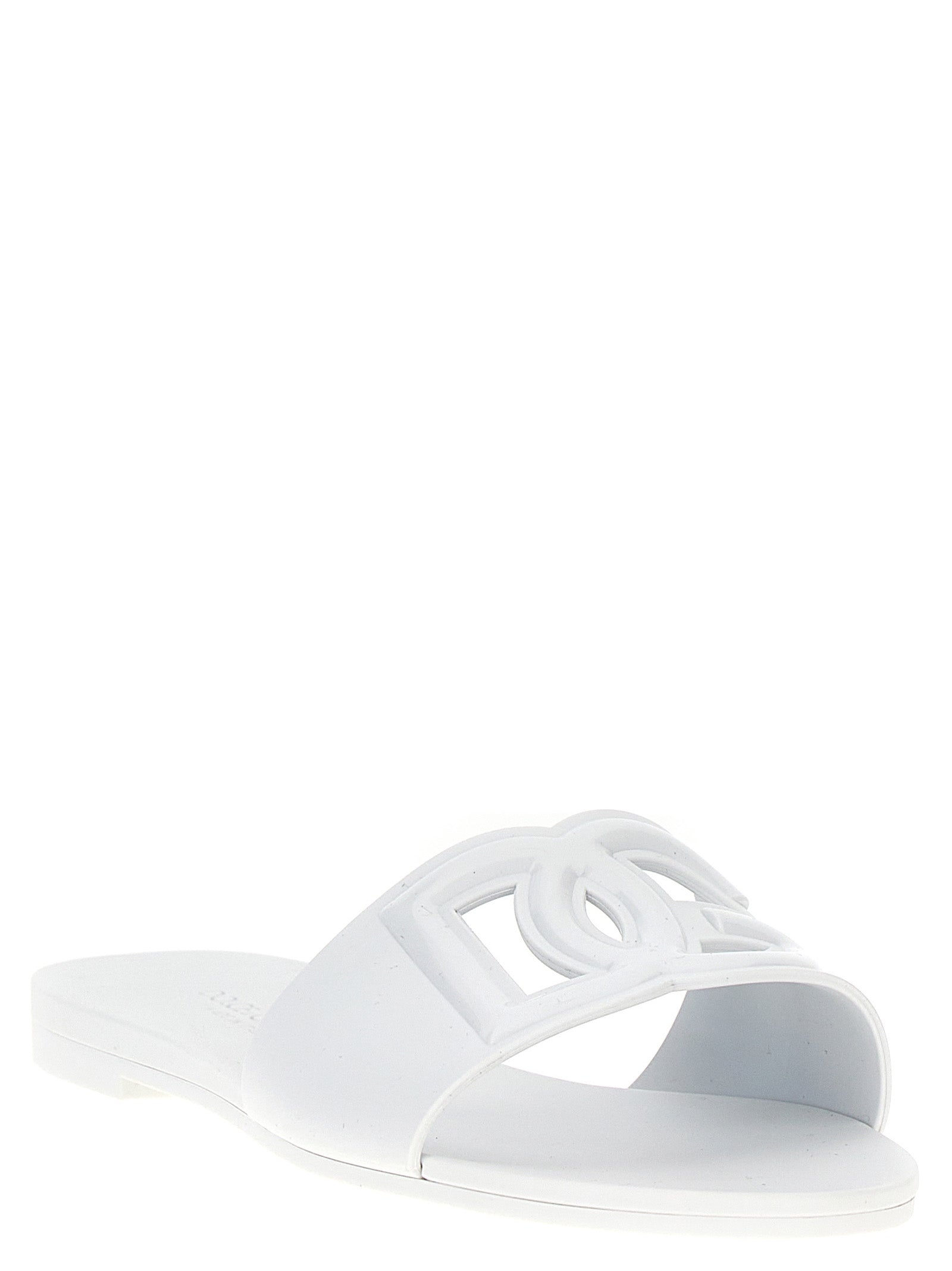 White Plastic Slides