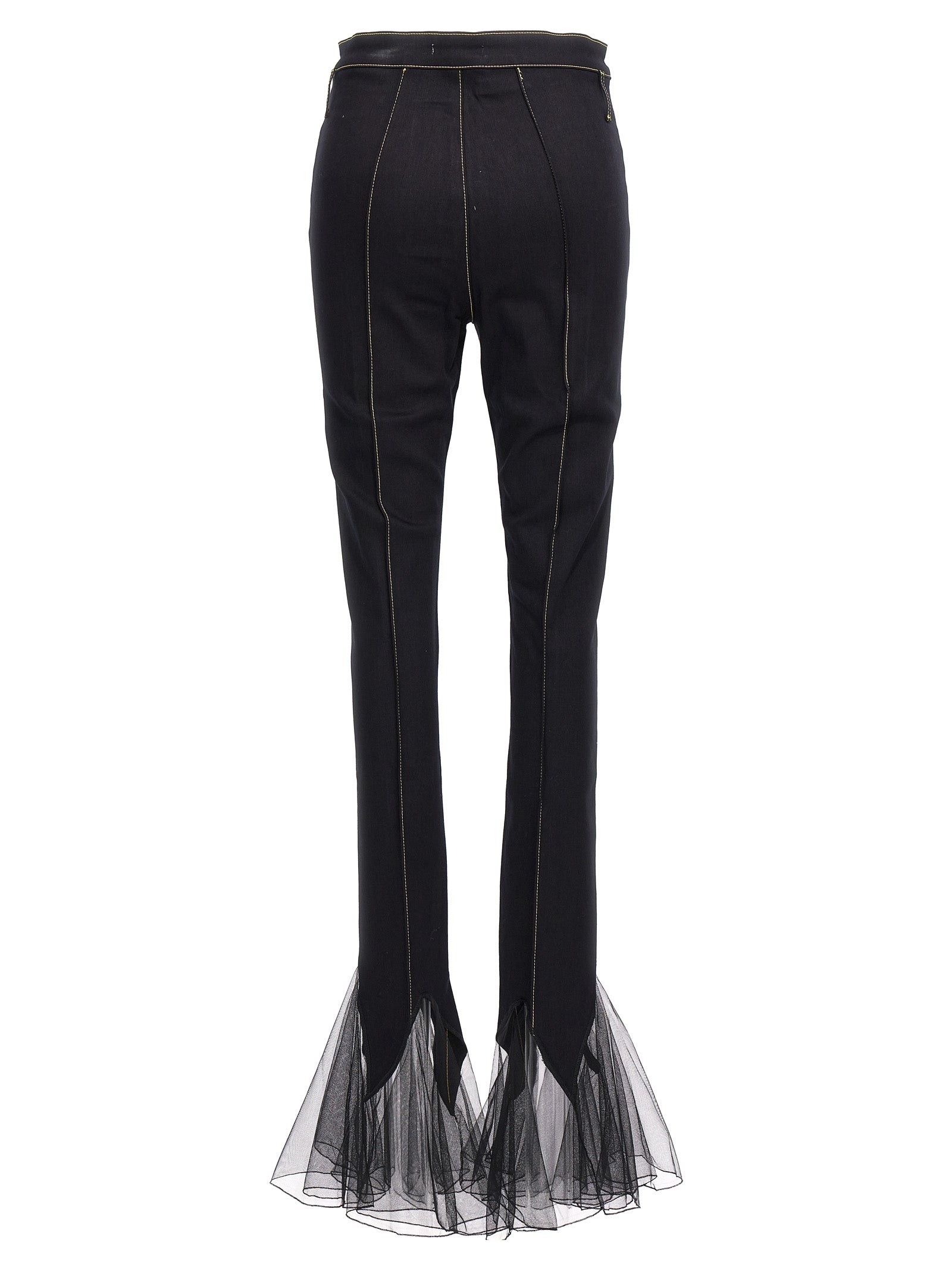 Black Cotton Slim Fit Jeans