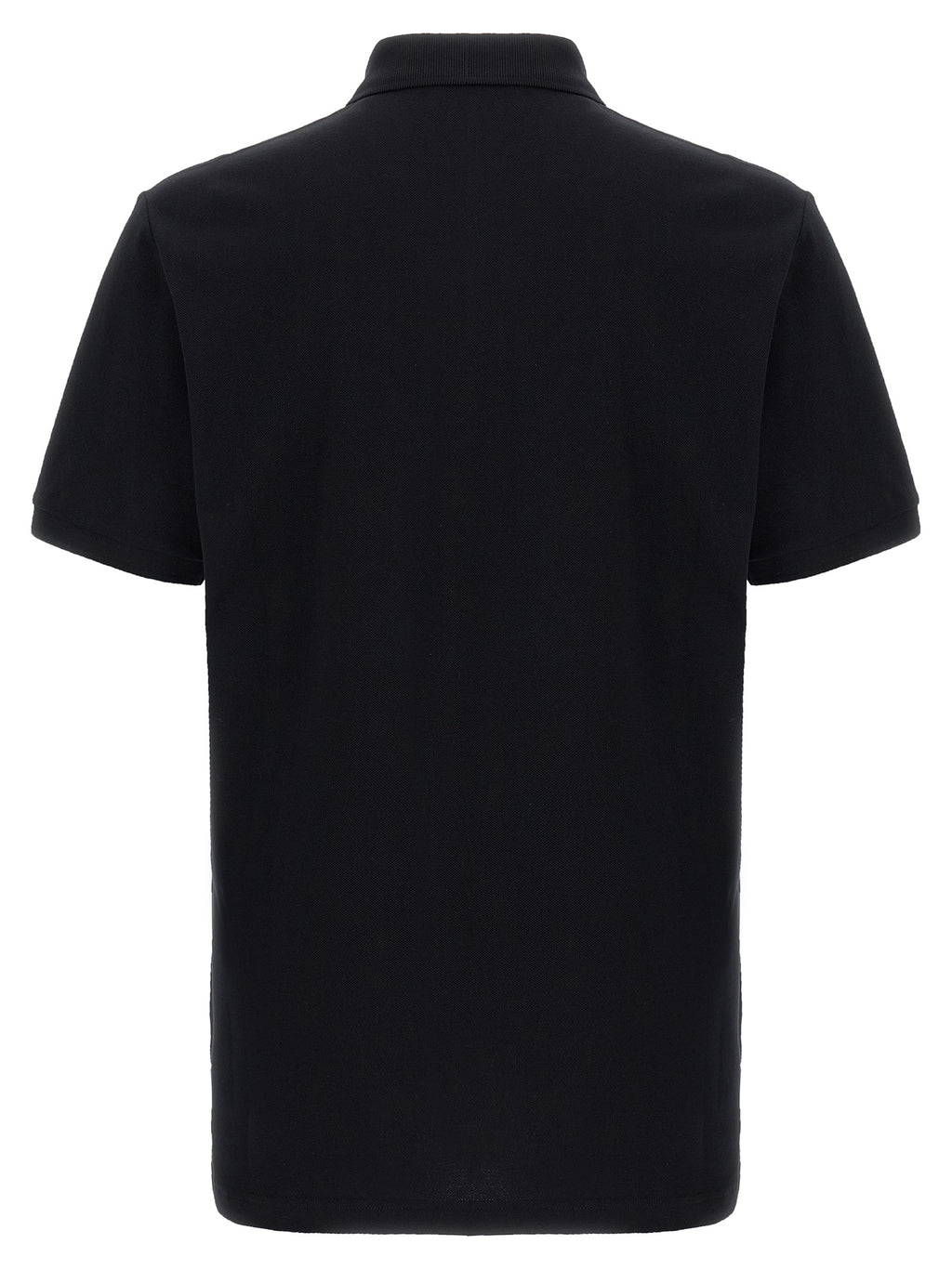 Moschino Black Cotton Polo Shirt