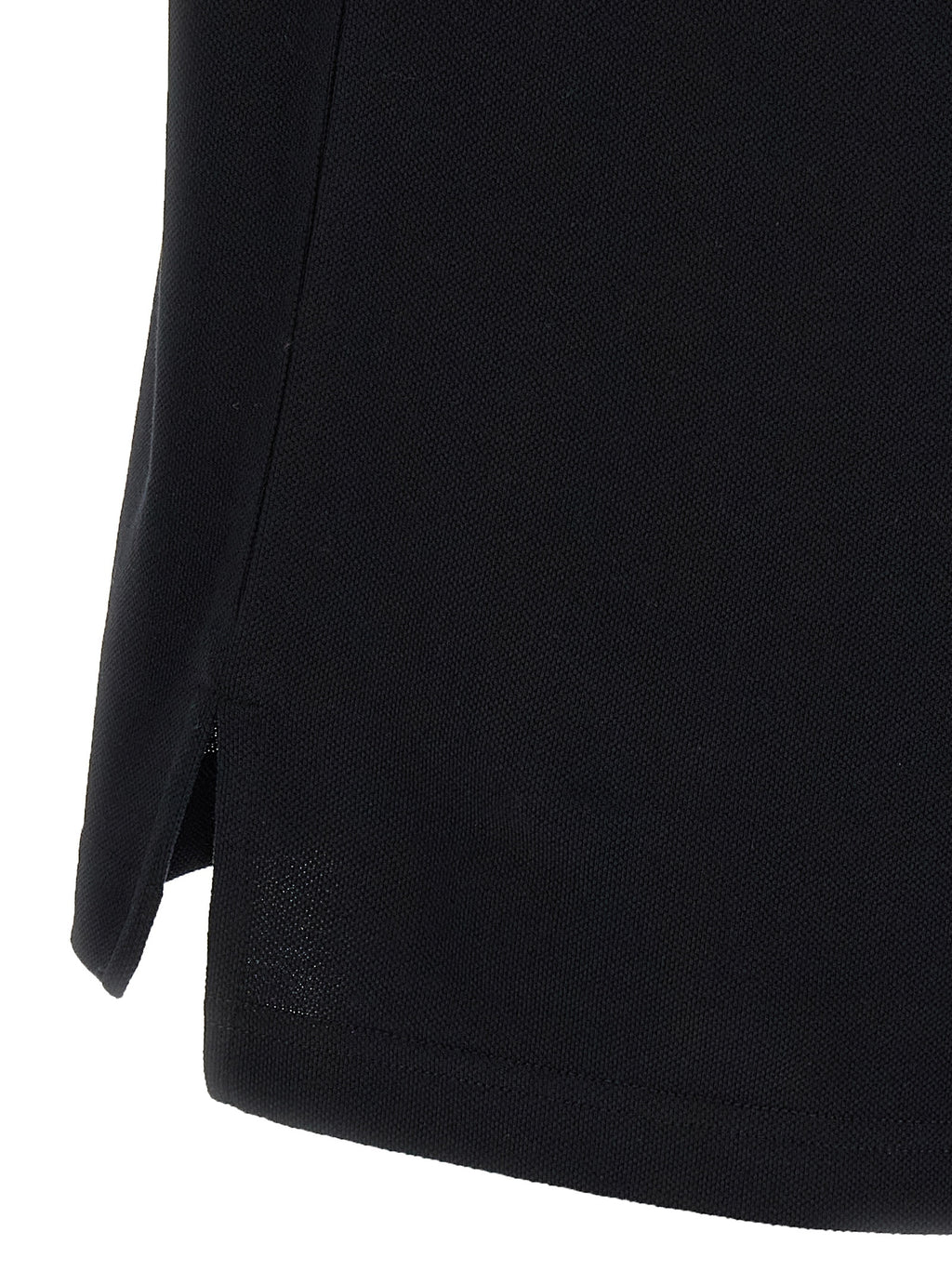 Moschino Black Cotton Polo Shirt