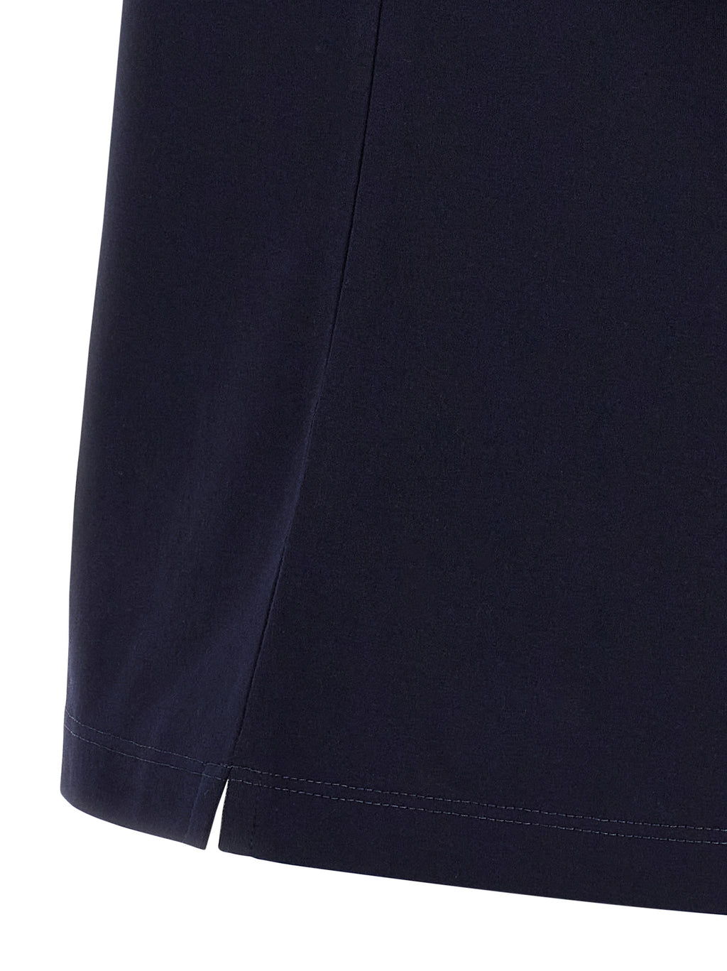 Brunello Cucinelli Blue Cotton T-Shirt