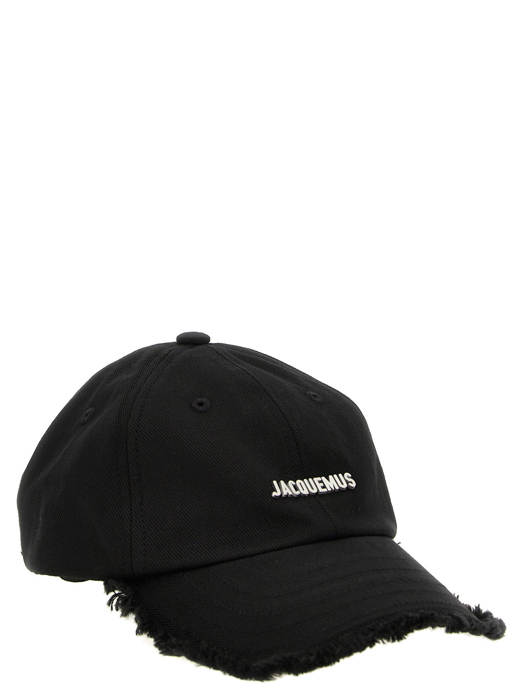 Jacquemus Black Cotton Cap (Baseball Hat)
