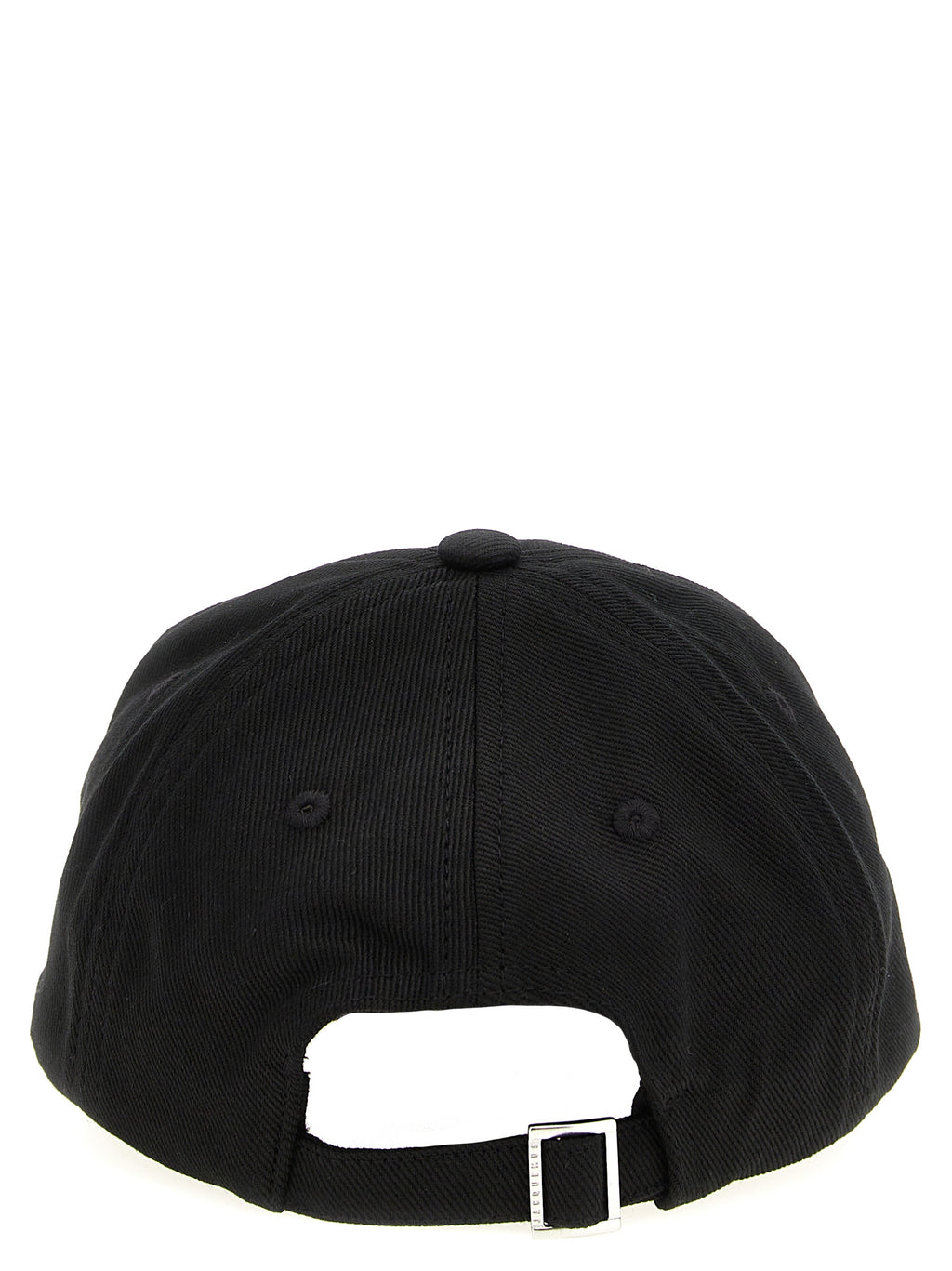 Jacquemus Black Cotton Cap (Baseball Hat)