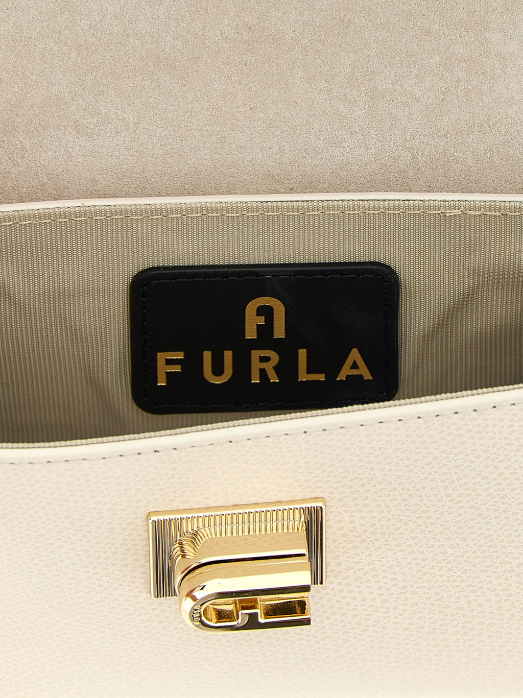 White Leather Crossbody Bag