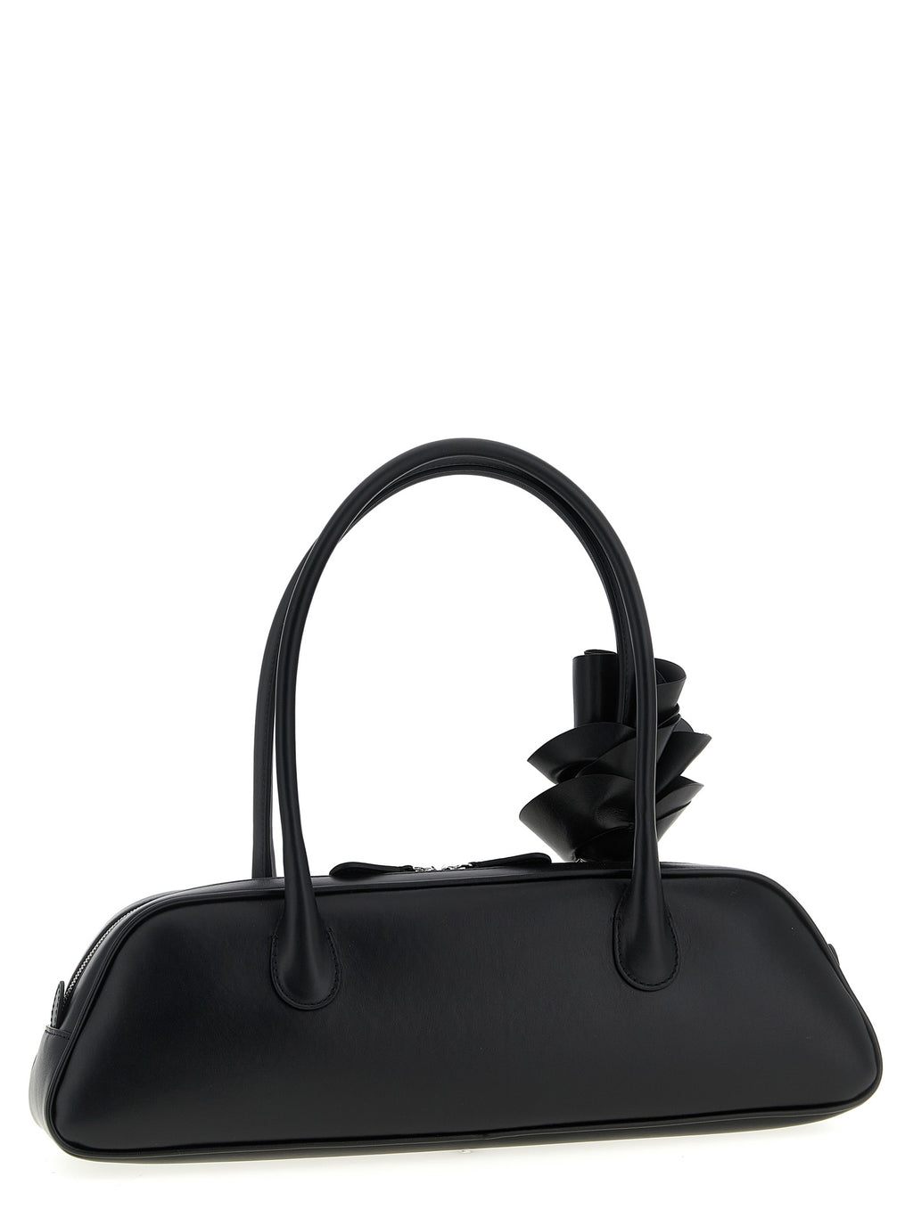 Magda Butrym Black Calfskin Shoulder Bag