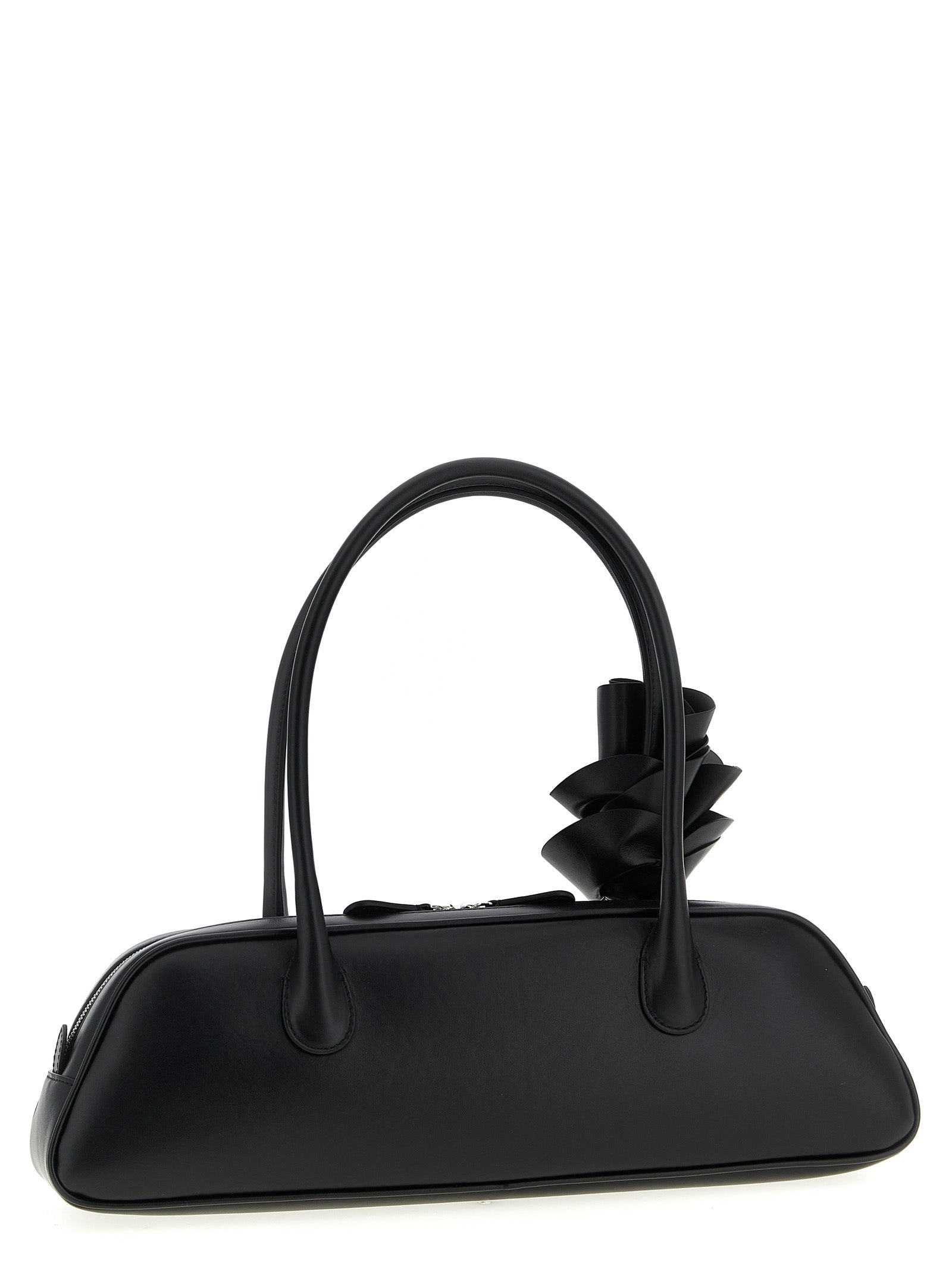 Magda Butrym Black Calfskin Shoulder Bag
