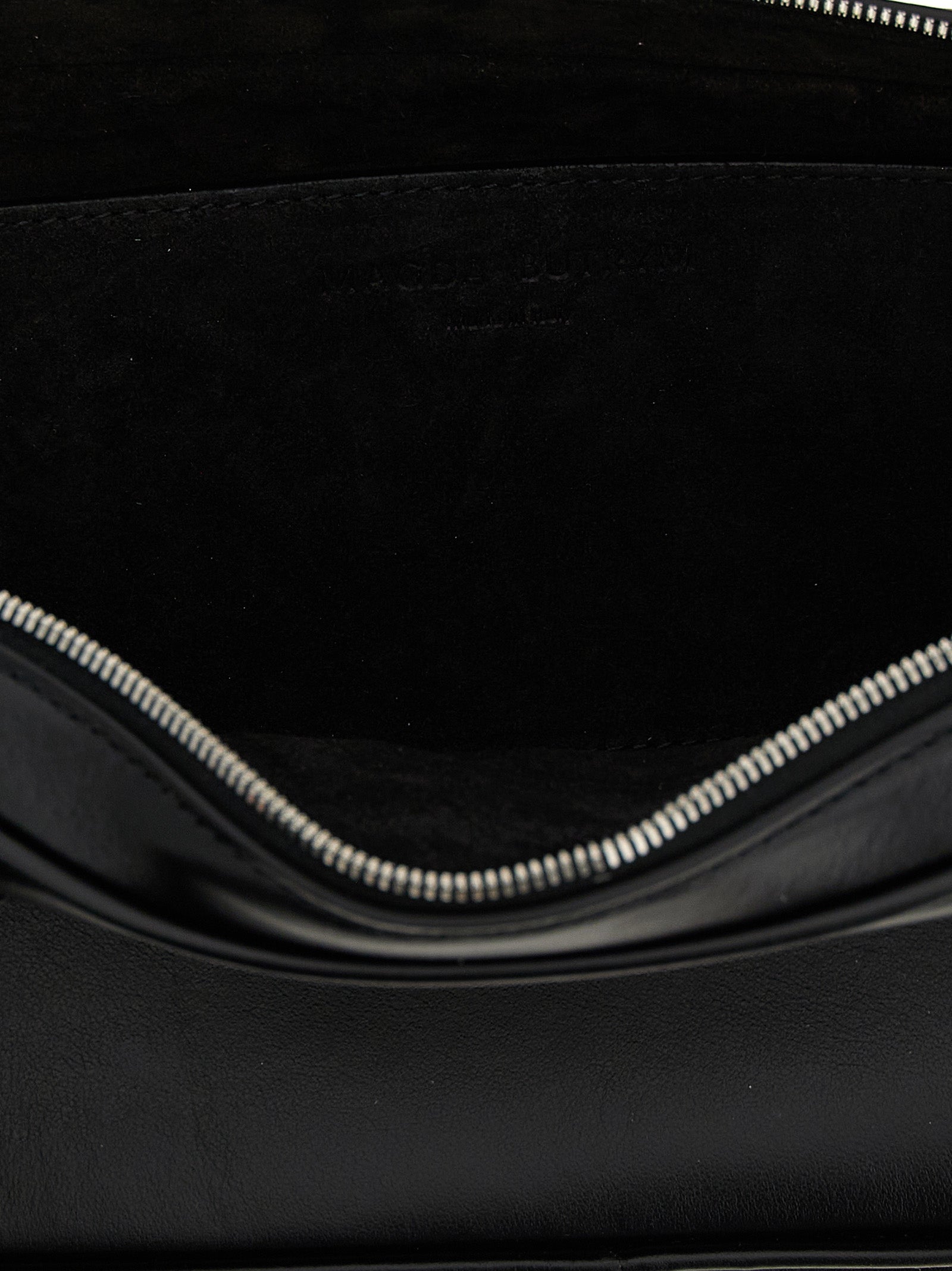 Magda Butrym Black Calfskin Shoulder Bag