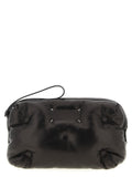 Black Lambskin Crossbody Bag