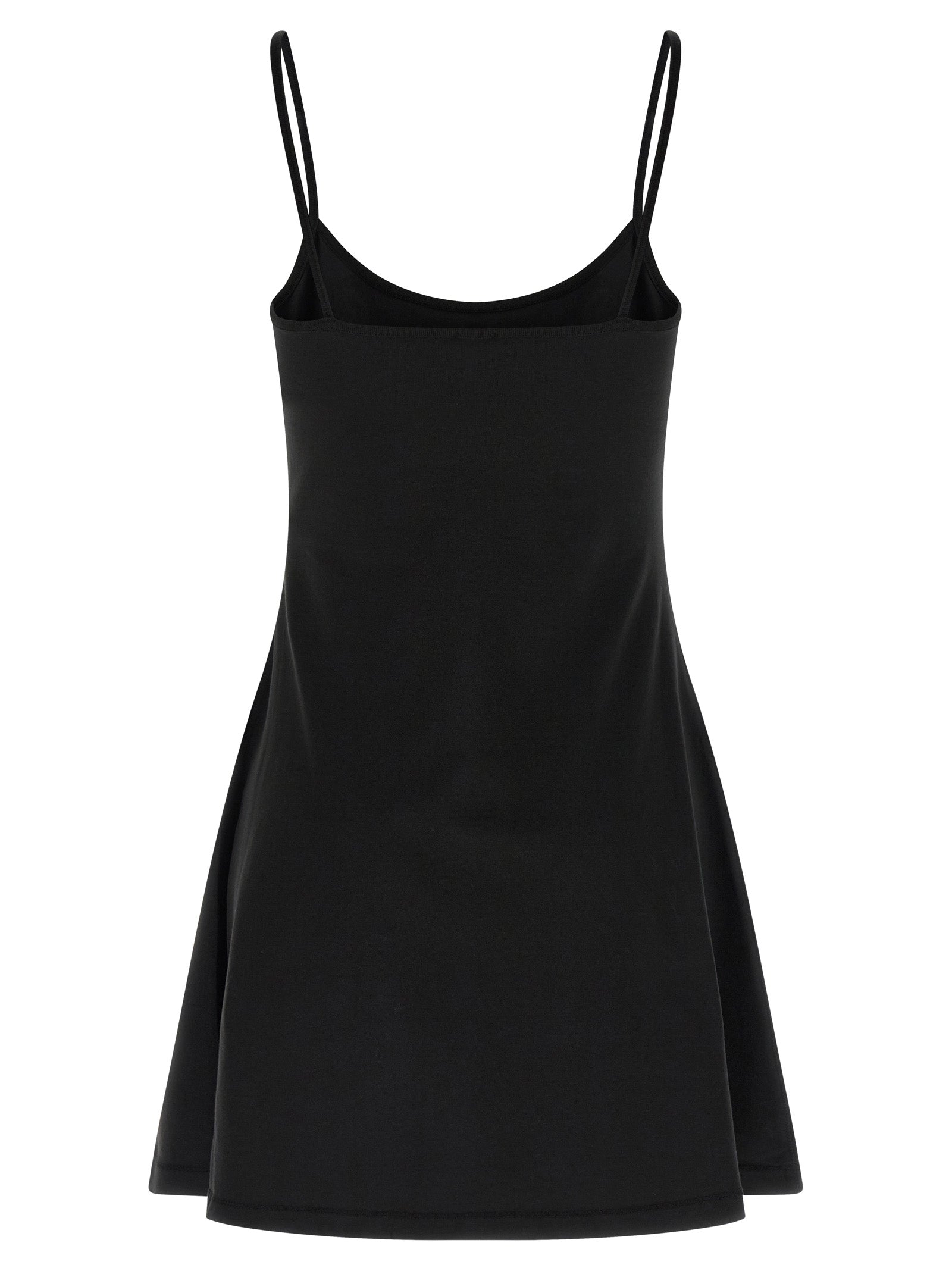 Diesel Black Cotton Short Dress