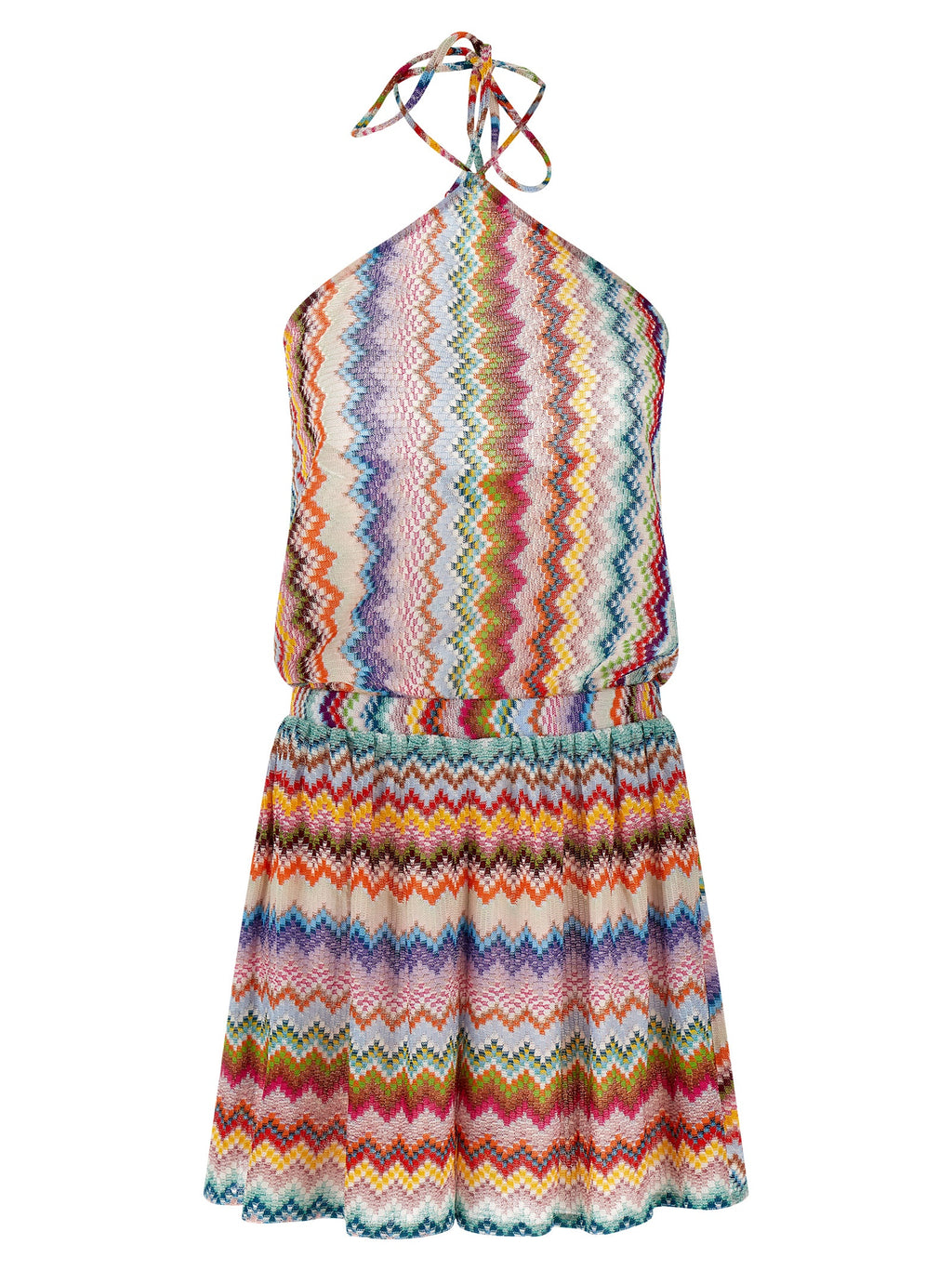 Multicolor Viscose Rompers