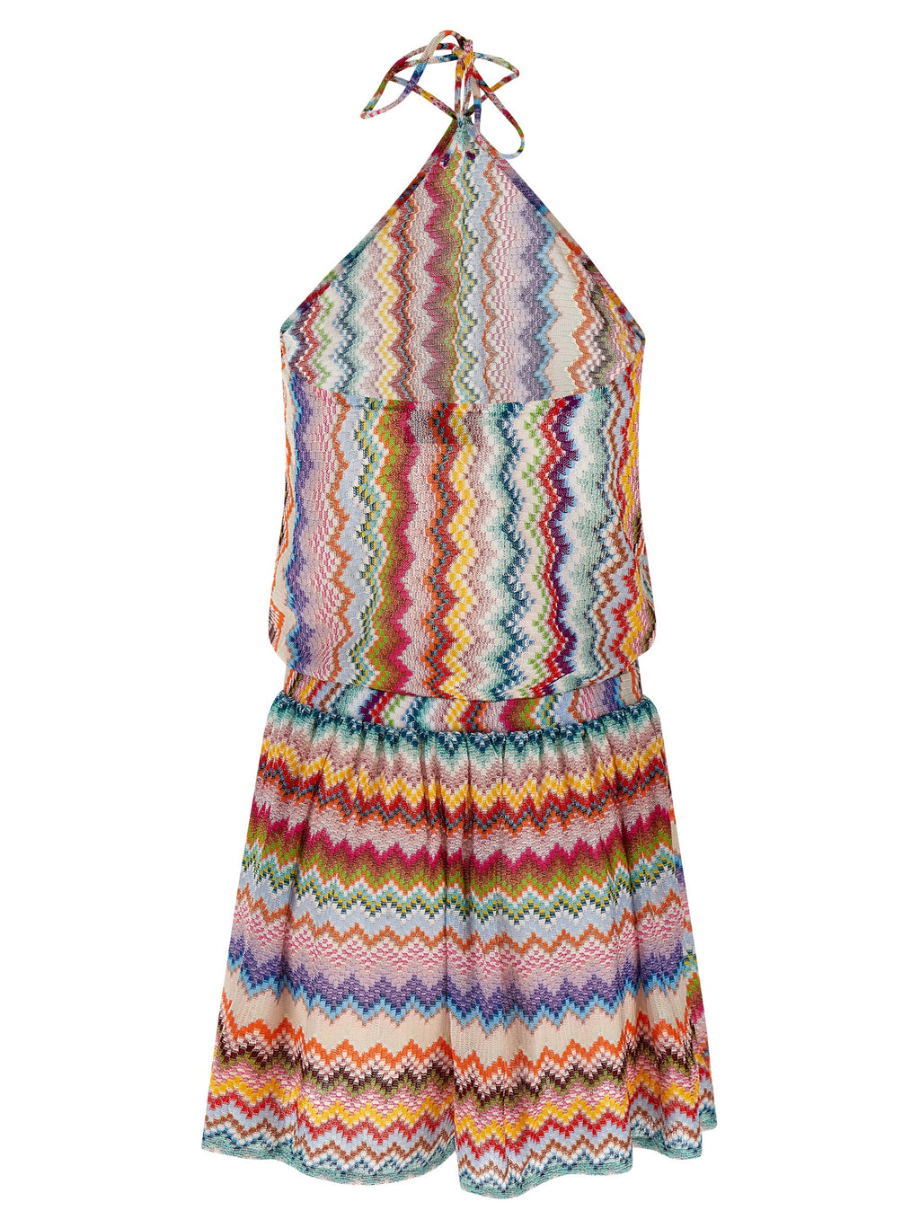 Multicolor Viscose Rompers