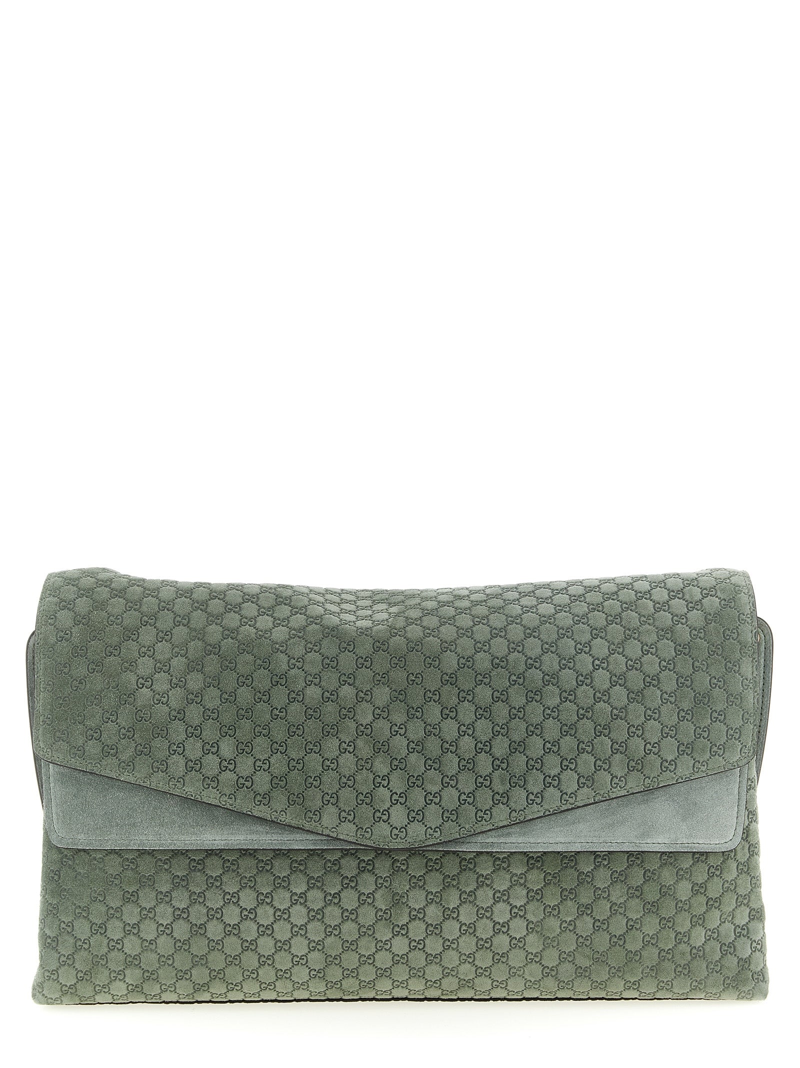 Bicolor Calfskin Shoulder Bag
