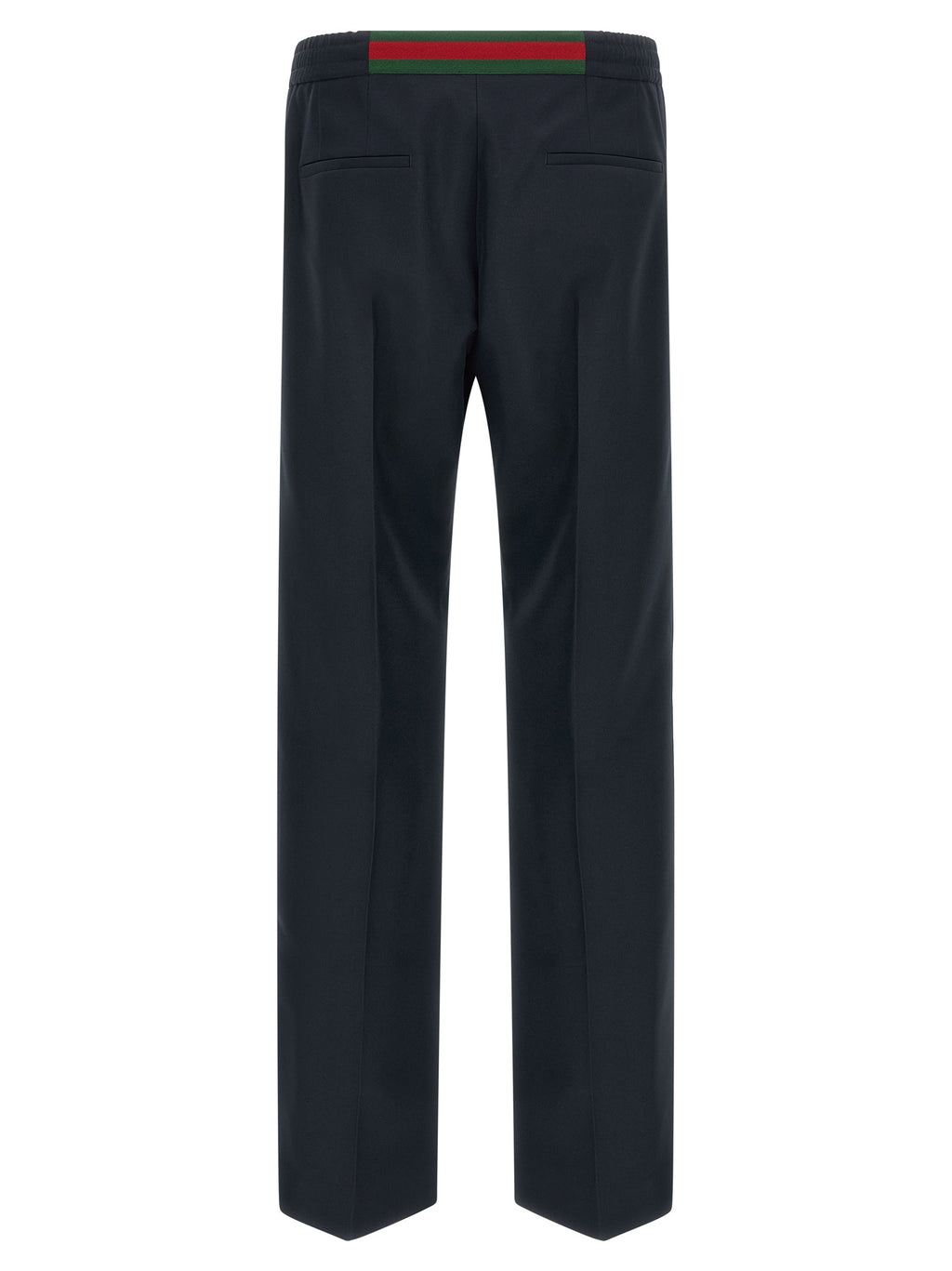 Gucci Blue Polyester Casual Pants