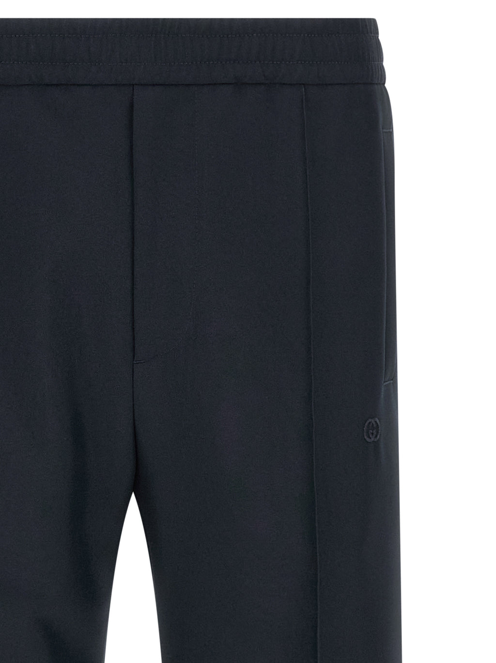 Gucci Blue Polyester Casual Pants