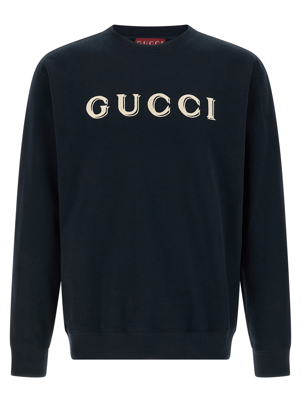 Gucci Blue Cotton Sweatshirt
