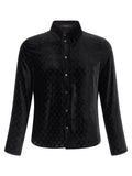 Black Viscose Blouse