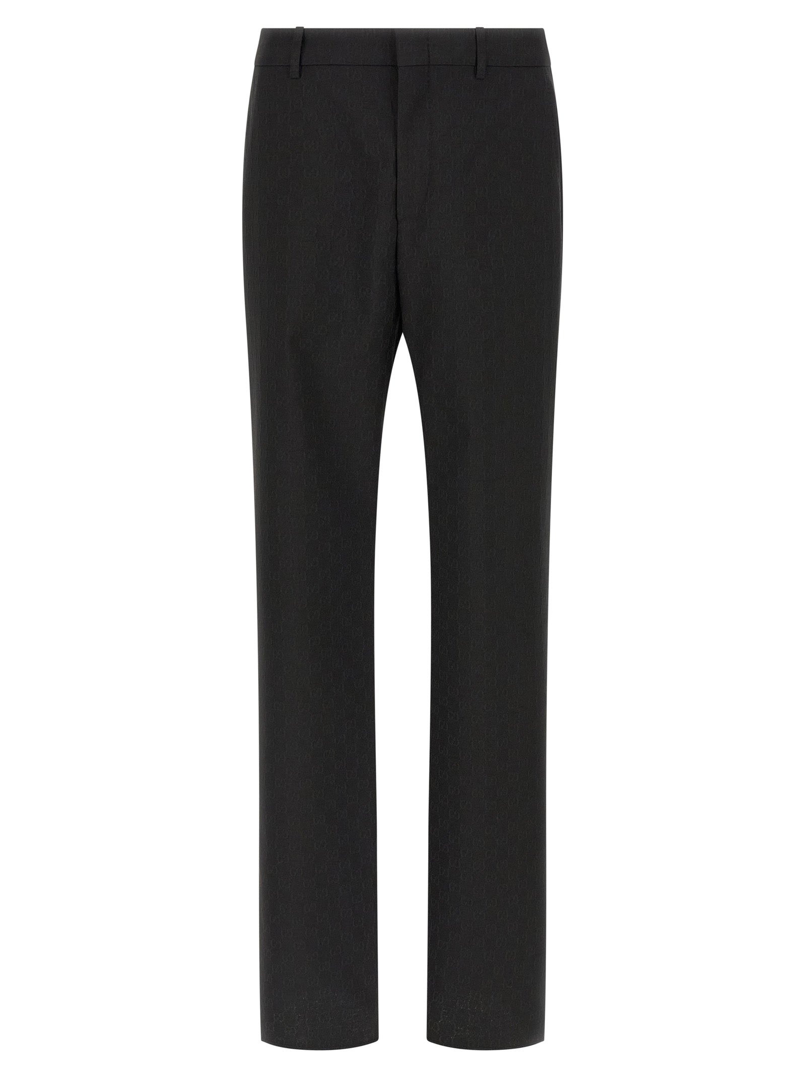 Black Polyester Dress Pants