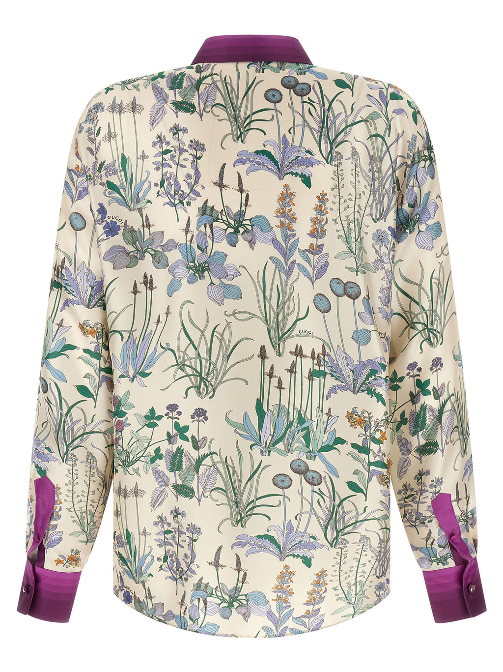 Gucci Multicolor Silk Blouse