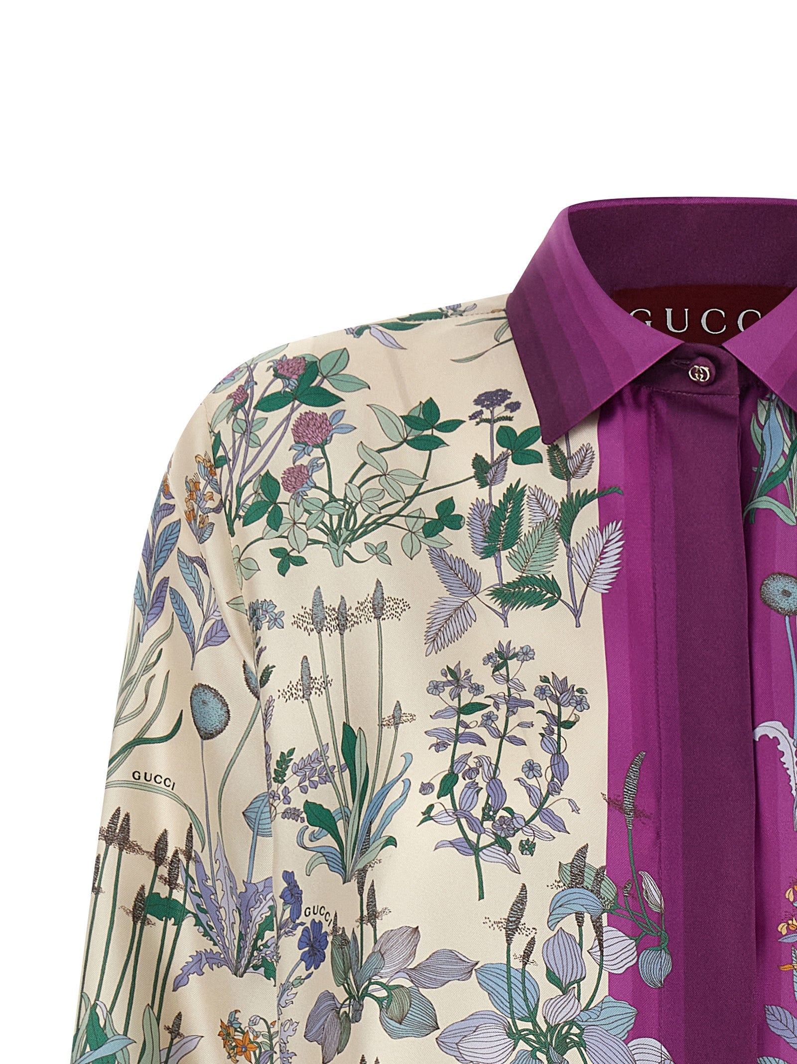 Gucci Multicolor Silk Blouse