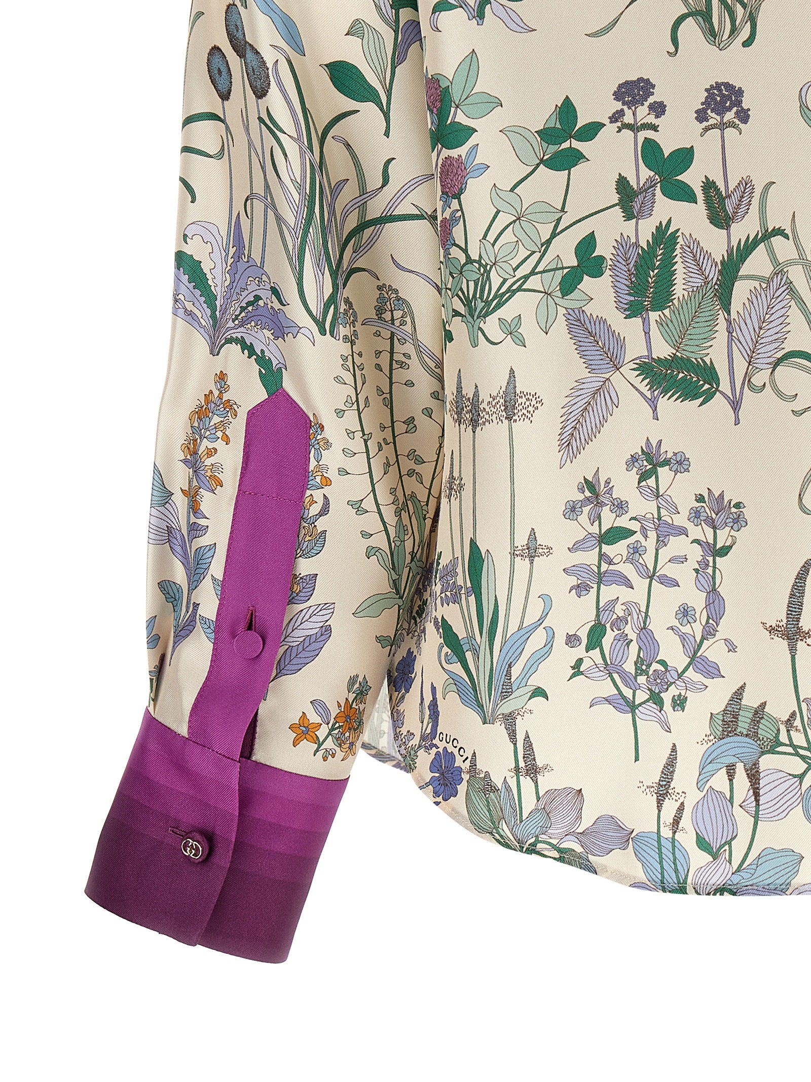 Gucci Multicolor Silk Blouse