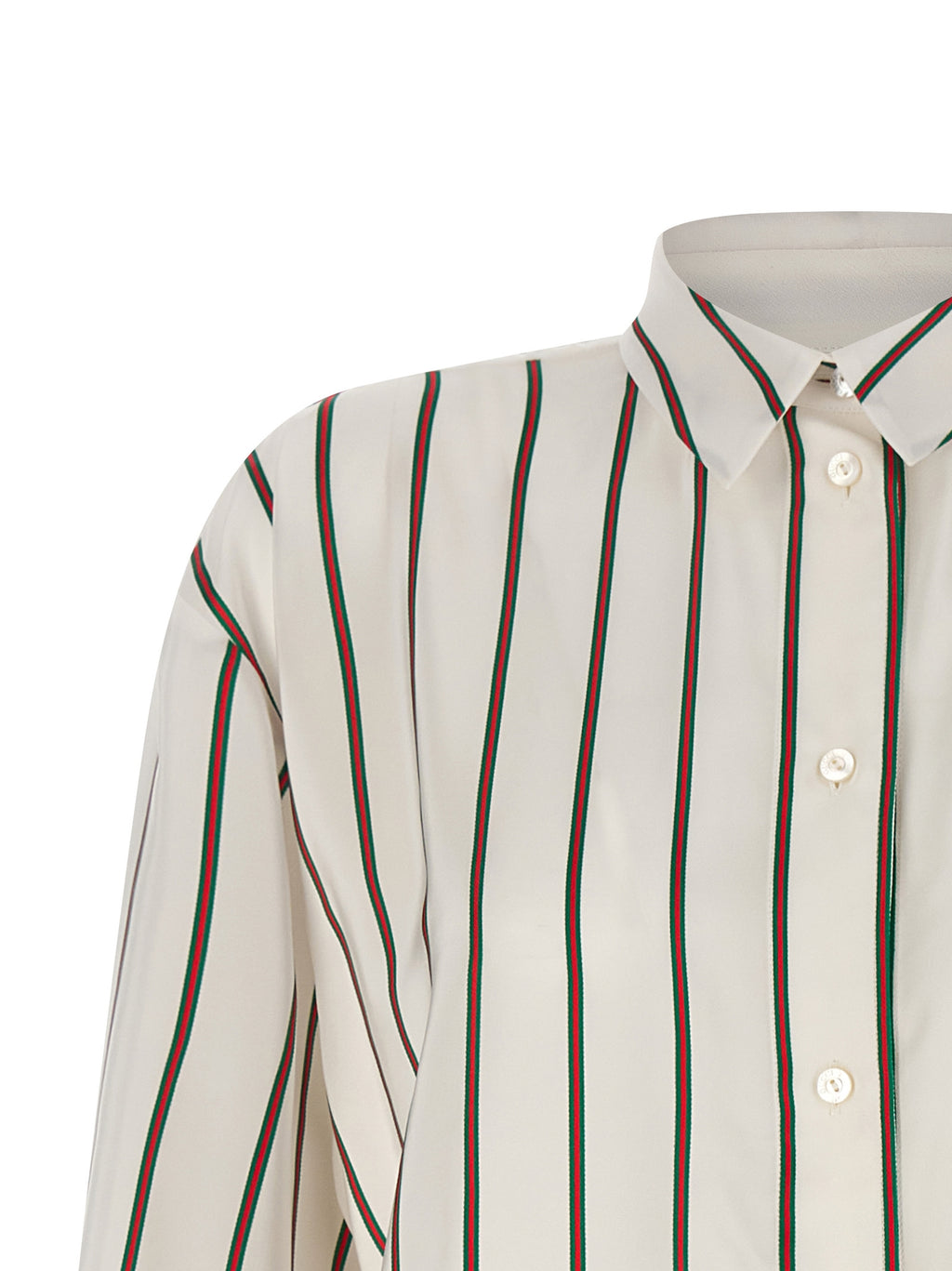 White Silk Blouse