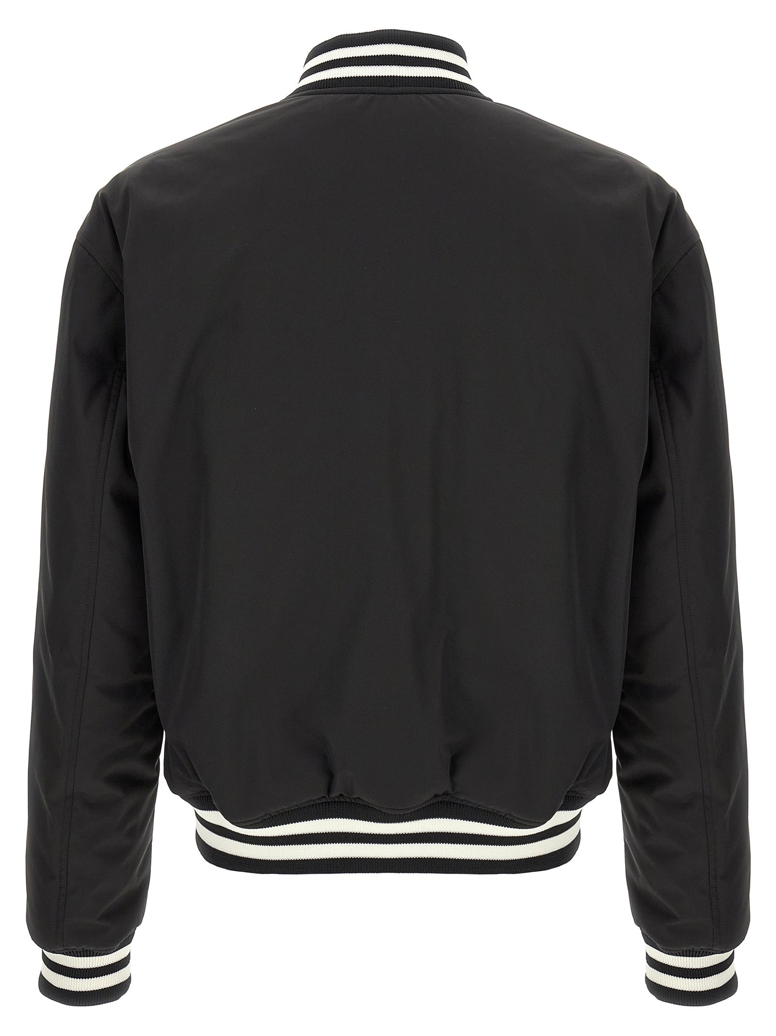 Bicolor Polyester Bomber