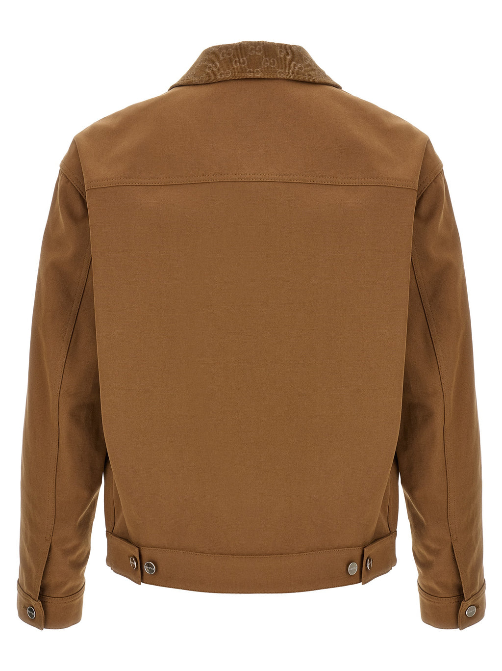 Gucci Brown Cotton Full-Length Jacket