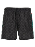 Black Polyamide Shorts