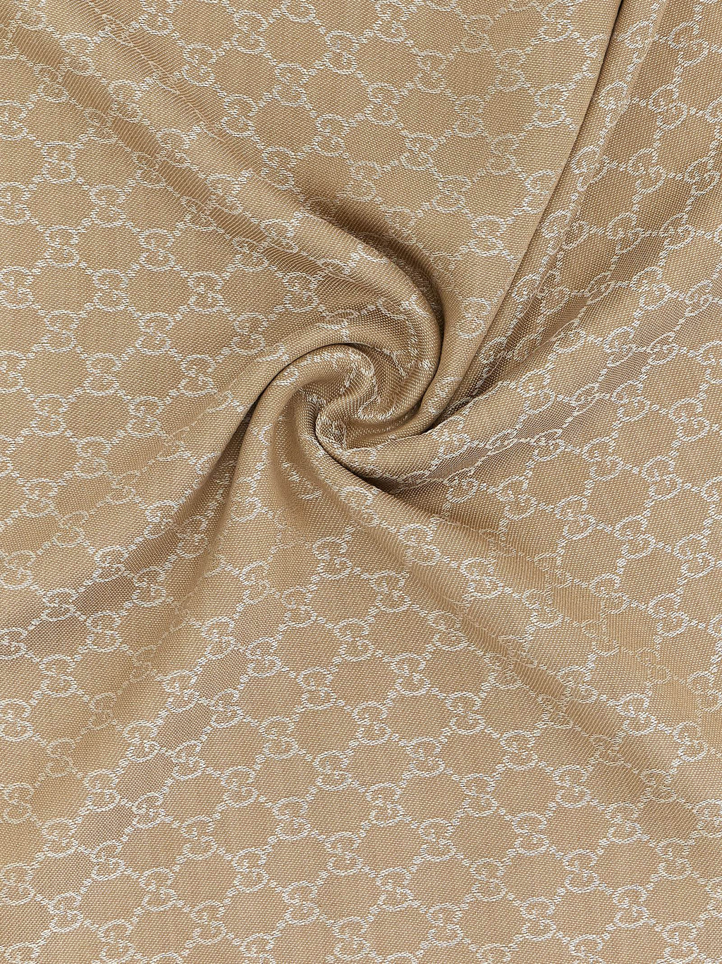 Beige Silk Scarf