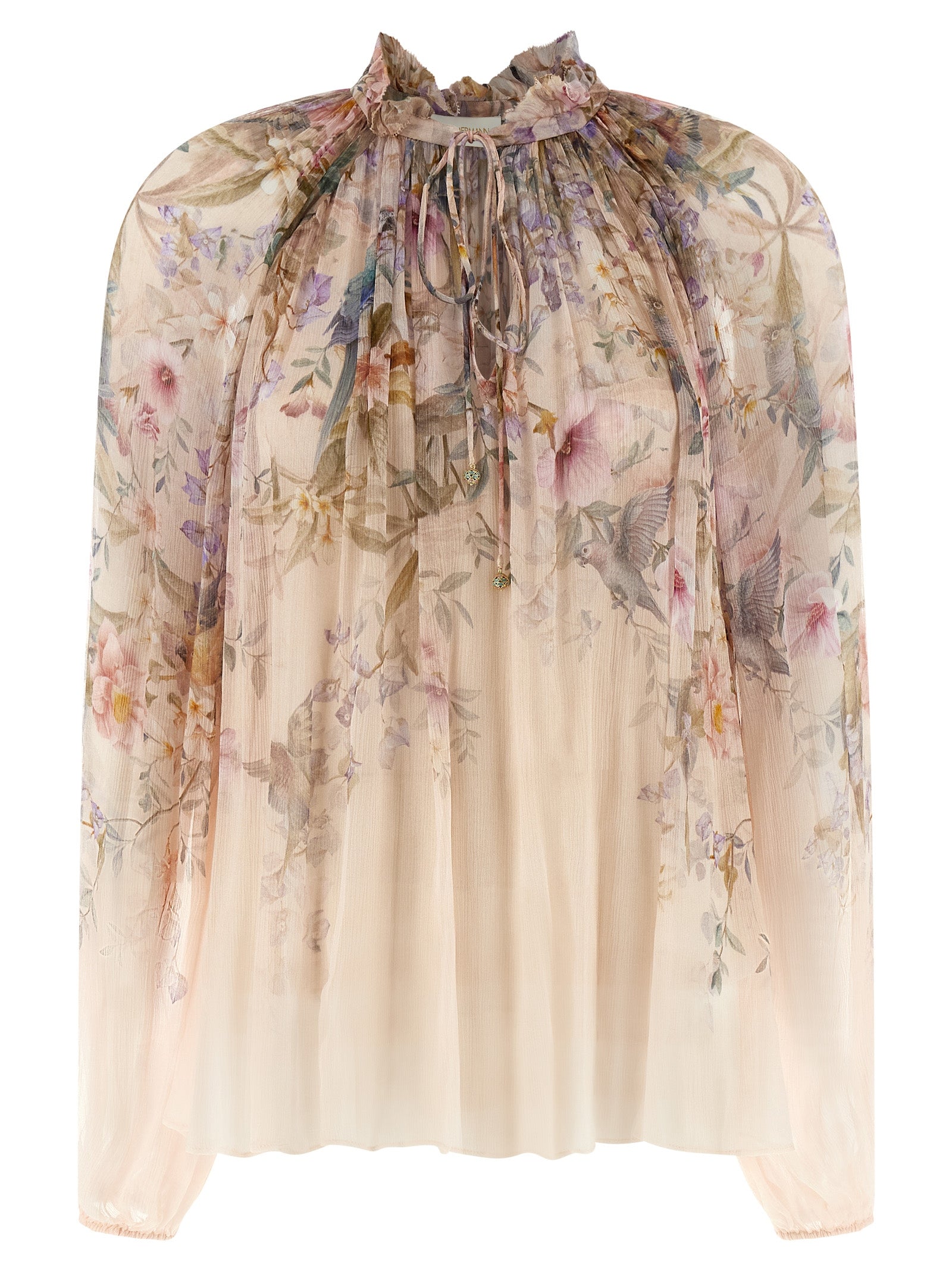 Multicolor Viscose Blouse