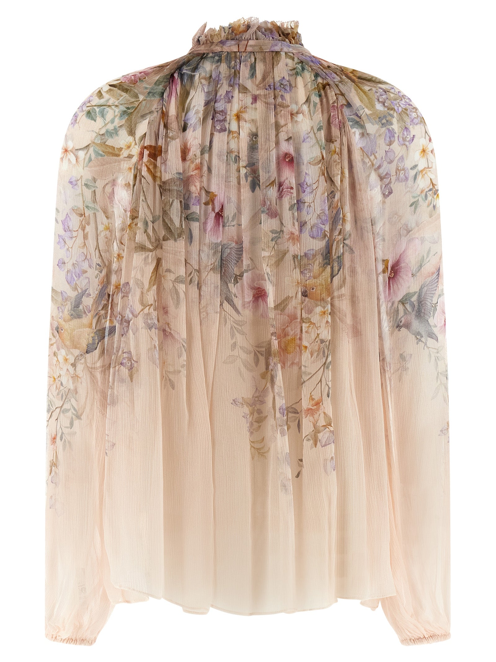 Multicolor Viscose Blouse