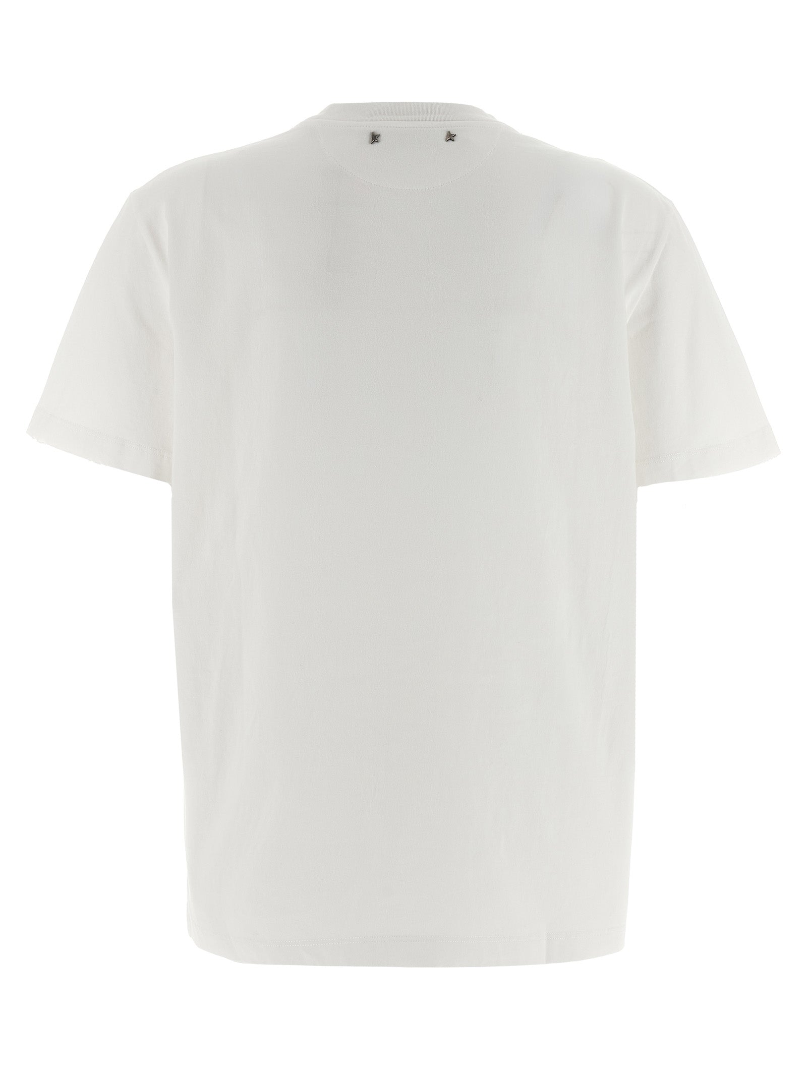 Golden Goose White Cotton T-Shirt