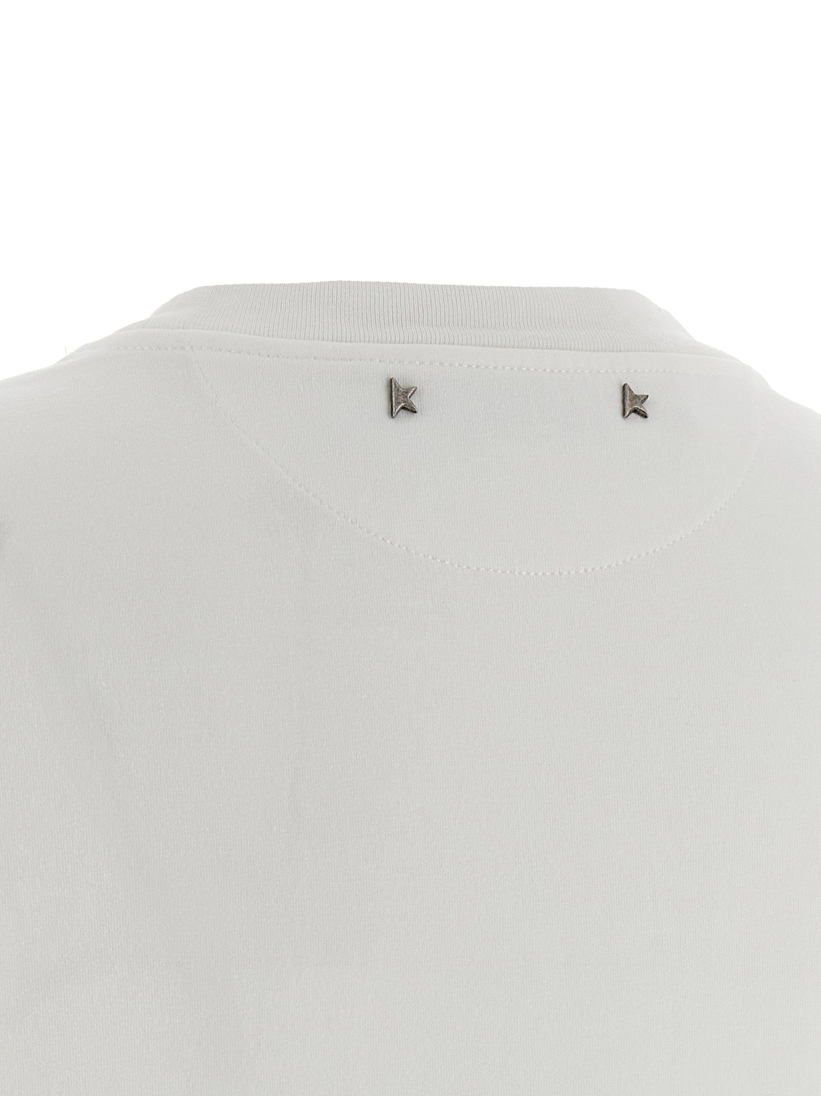 Golden Goose White Cotton T-Shirt
