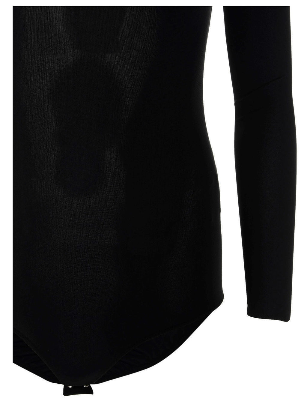 Maison Margiela Black Polyamide Bodysuit