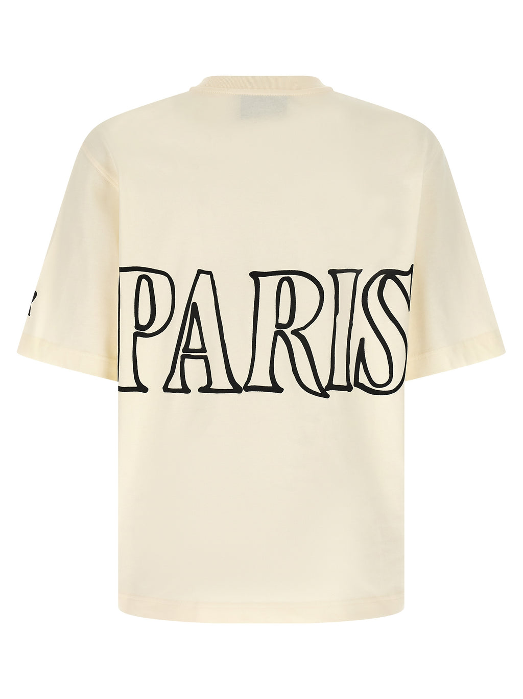 Ami Paris Beige Cotton T-Shirt