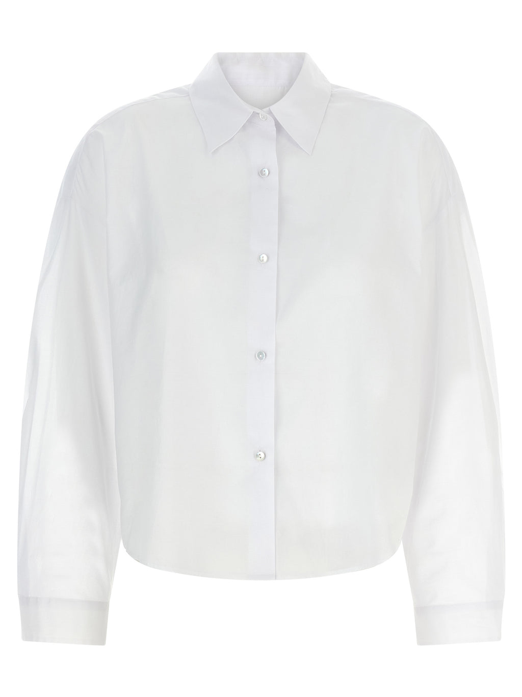 XACUS White Cotton Blouse